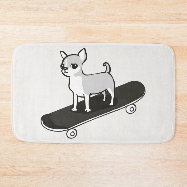 Artikelvorschau, Chihuahua-Skateboarding entworfen und verkauft von Huebucket.