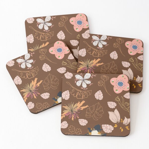 Item preview, Flower Explosion Mocha designed and sold by FMJ1.