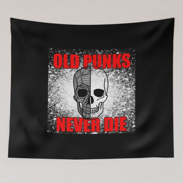 Item preview, Old Punks Never Die designed and sold by NuarzDesign.