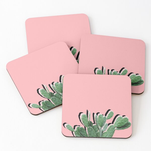 Item preview, Arte de cactus | Cactus rosa en forma de corazón designed and sold by JooArtPrints ★★★★★.