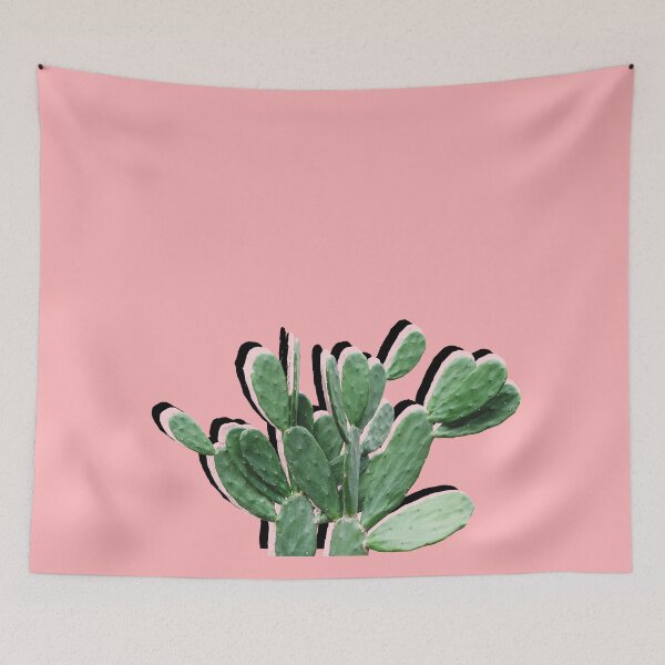 Item preview, Arte de cactus | Cactus rosa en forma de corazón designed and sold by JooArtPrints ★★★★★.