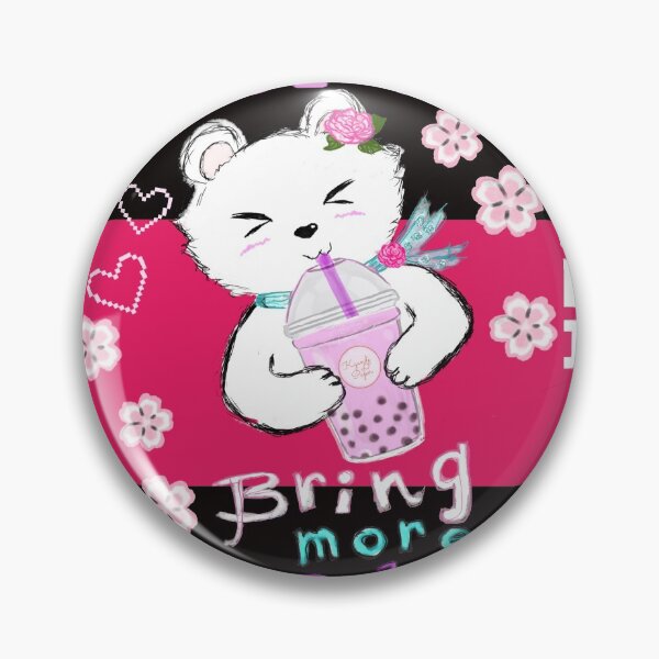 Item preview, Bring More Boba Please (Fleur Bear) designed and sold by Kyandipaper.