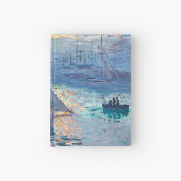 Sunrise - Marine - Claude Monet - 1873 Hardcover Journal