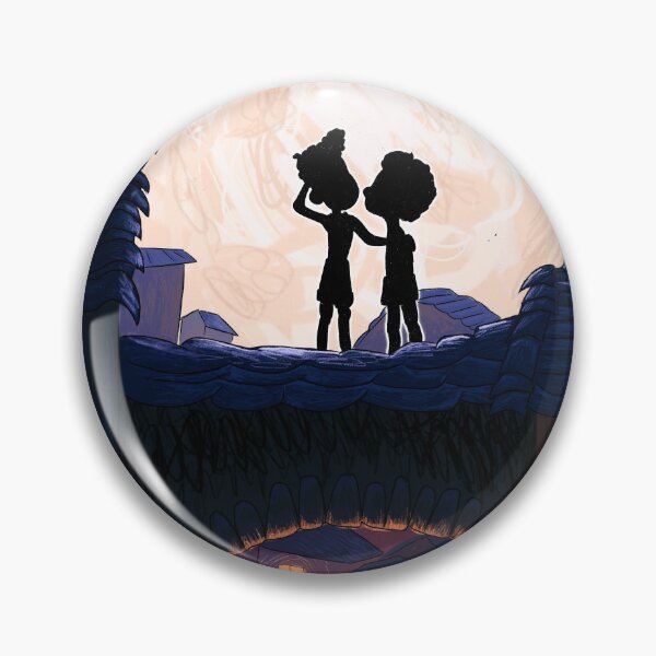 Item preview, Luca and Alberto beneath the fish  designed and sold by lilpainterguy.