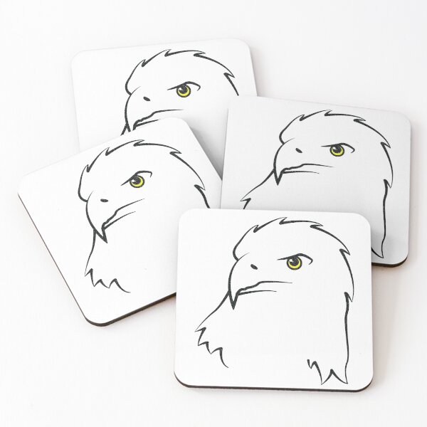 Item preview, Eye Of The Eagle | Line Art | Animals designed and sold by DrawingBoard.