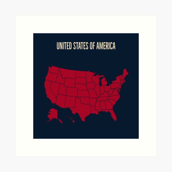 Item preview, United States Of America designed and sold by BubbleShopLK.