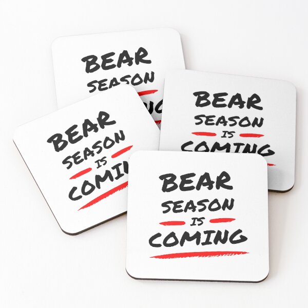 Item preview, Bear season is coming ! Artwork 1 (Black) designed and sold by TraderShirts.