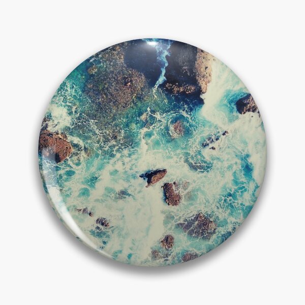 Item preview, Turquoise Ocean Waves Photographic Print designed and sold by TopVision.