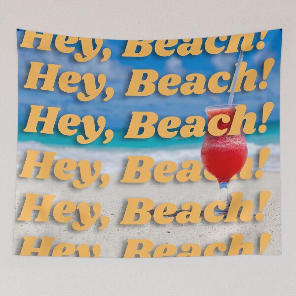 Item preview, Hey Beach designed and sold by quirky-artistry.