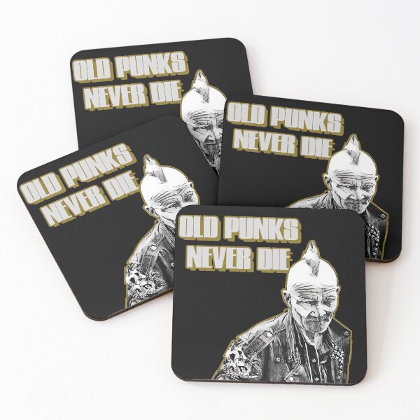 Item preview, Old Punks Never Die designed and sold by NuarzDesign.