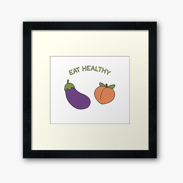 Eggplant and Peach Art Board Print for Sale by ValentinaHramov