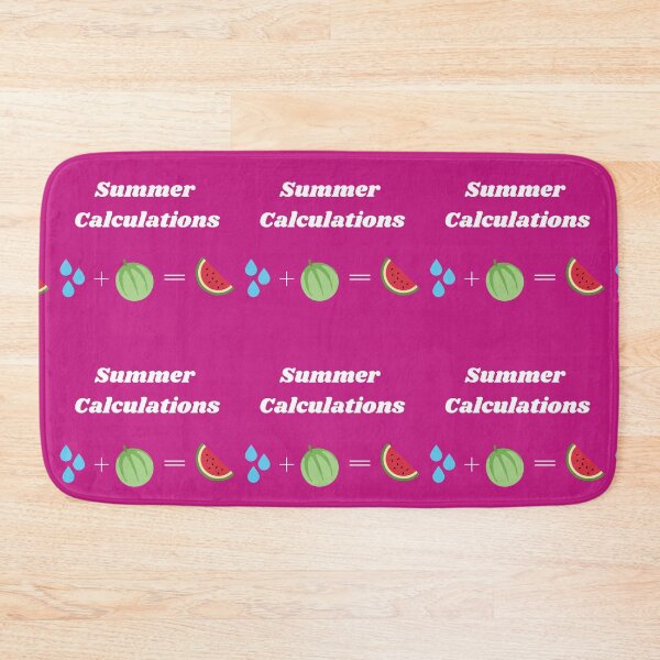 Item preview, Summer Calculations - Watermelon designed and sold by RiadMannan.