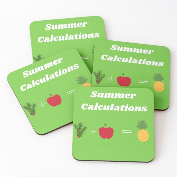 Item preview, Summer Calculations - Pineapple designed and sold by RiadMannan.