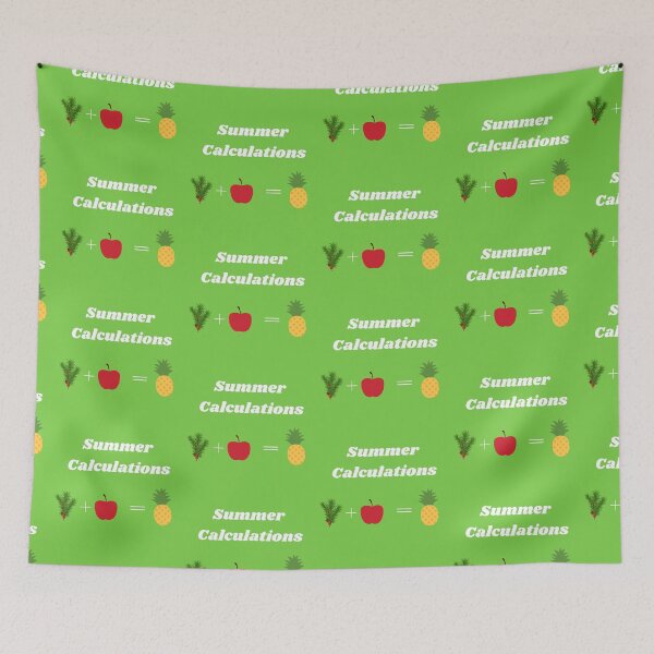 Item preview, Summer Calculations - Pineapple designed and sold by RiadMannan.