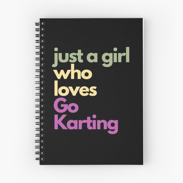 Item preview, Just a Girl Who Loves Go Karting  designed and sold by Altarem.