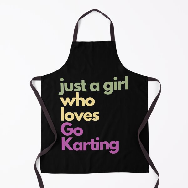 Item preview, Just a Girl Who Loves Go Karting  designed and sold by Altarem.