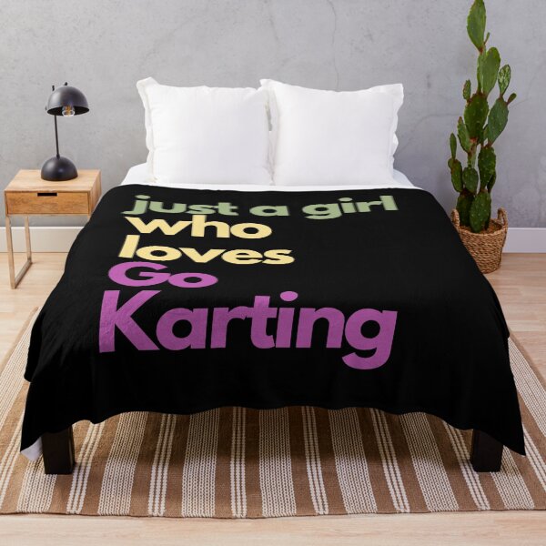 Item preview, Just a Girl Who Loves Go Karting  designed and sold by Altarem.