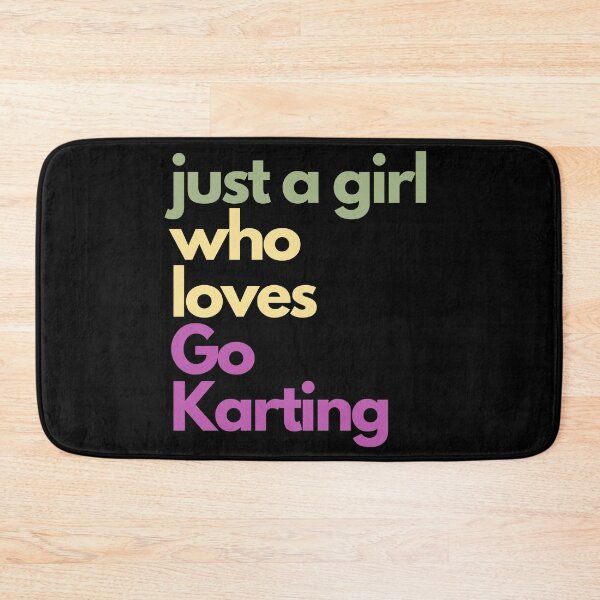 Item preview, Just a Girl Who Loves Go Karting  designed and sold by Altarem.