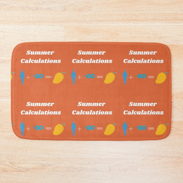 Item preview, Summer Calculations - Mango designed and sold by RiadMannan.