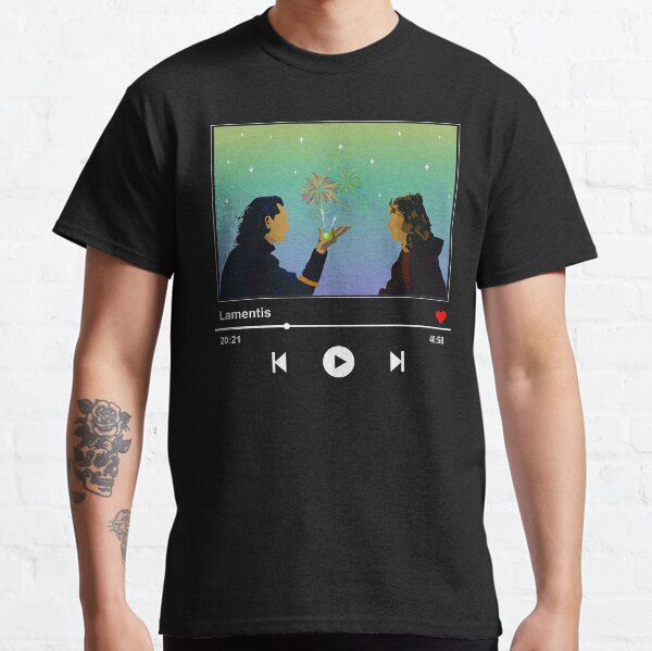Loki-et-Sylvie-Firework-Scene-Lamentis T-shirt classique