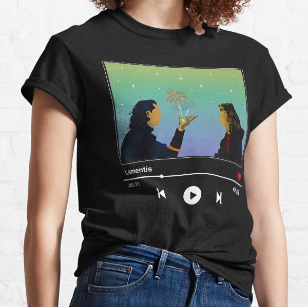 Loki-and-Sylvie-Firework-Scene-Lamentis Classic T-Shirt