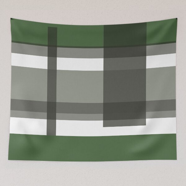Item preview, Abstract design with lines of different shades of green designed and sold by Marga-rita.