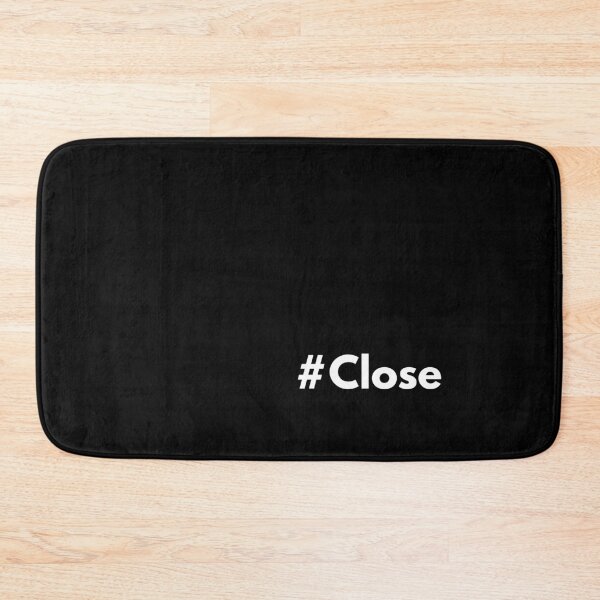 Item preview, Hashtag Close designed and sold by HashtagZone.