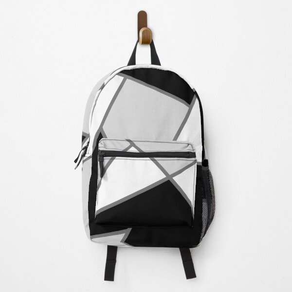 Item preview, silver Gray Black White Geometric designed and sold by Seatzy.