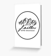 Faith Quote Greeting Card