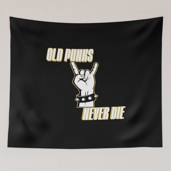 Item preview, Old Punks Never Die designed and sold by NuarzDesign.