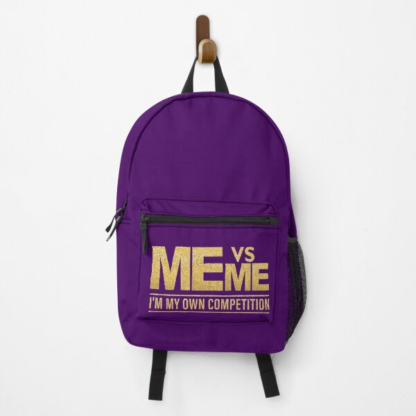Item preview, Me Vs Me I'm my Own Competition - Hustle hard Girl Boy power designed and sold by Dream-bubble.