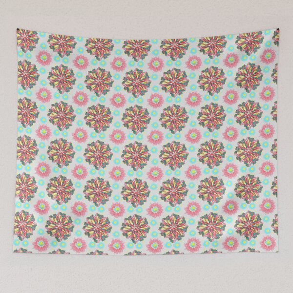 Item preview, Blue flowers designed and sold by LATIGO BAYNE.