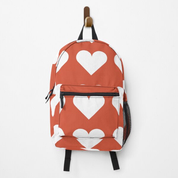 Item preview, Large WHITE and TENNIS COURT CLAY LOVE HEARTS designed and sold by RachelMacht.
