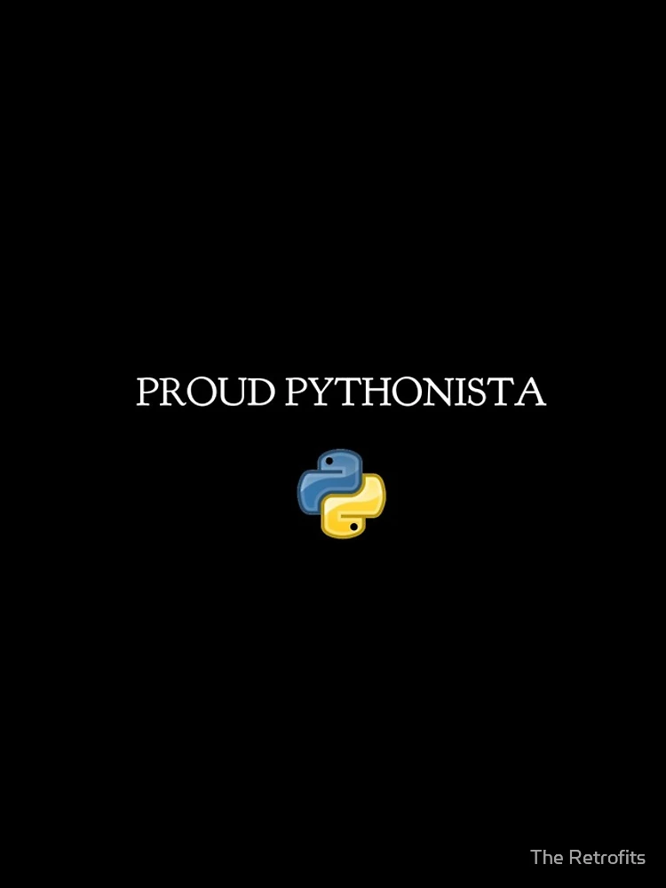 Thumbnail 4 of 4, iPhone Case, Proud Pythonista | Python Lover designed and sold by The Retrofits.