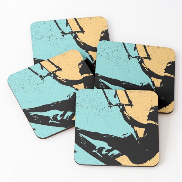 Item preview, KITEBOARDER KITESURFER IN THE VINTAGE USED LOOK BY SUBGIRL designed and sold by SUBGIRL.