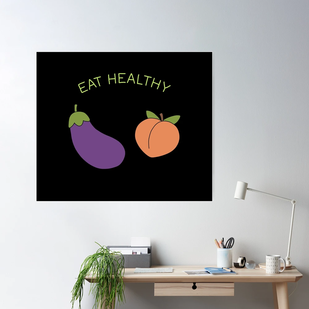 Eggplant and Peach Art Board Print for Sale by ValentinaHramov