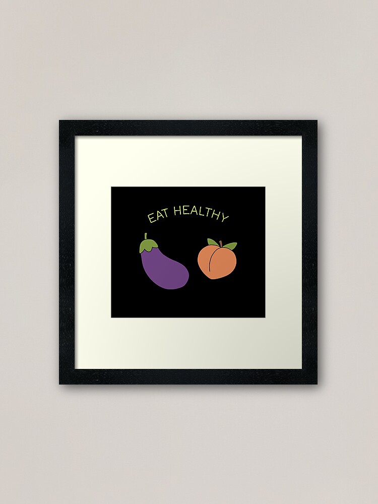 Eggplant and Peach Poster for Sale by ValentinaHramov