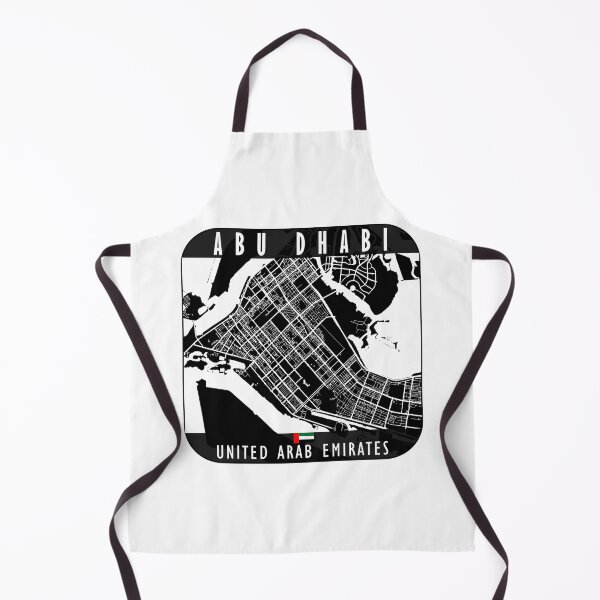 Item preview, Abu Dhabi Map UAE designed and sold by hatimelhag.