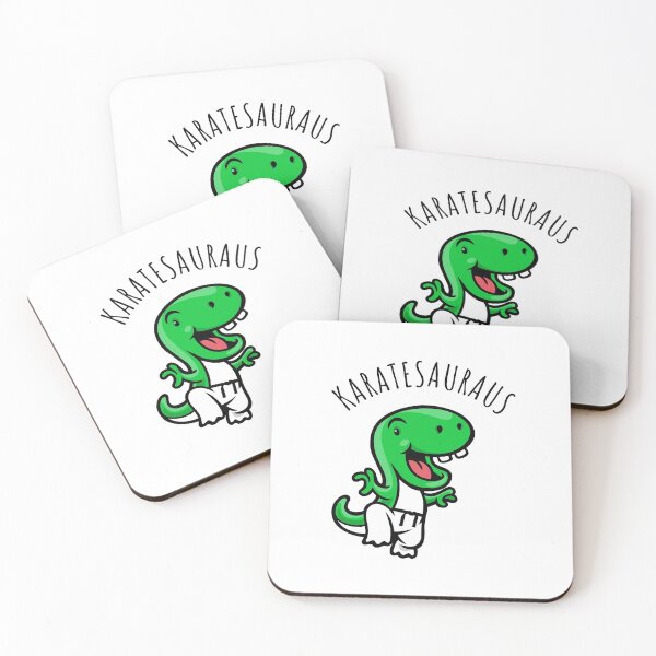 Item preview, karatesaurus - cute dinosaur designed and sold by SunsetCloud.