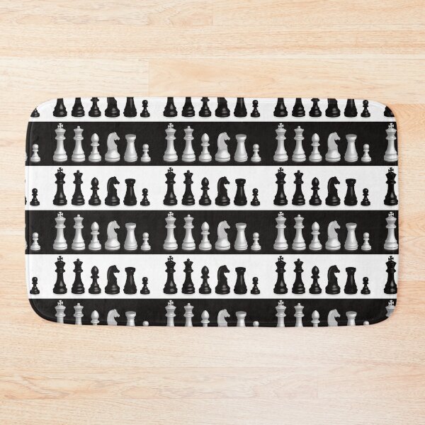 Item preview, Set of chess pieces 3d. Realistic set of all chess pieces in 3d black and white.	 designed and sold by Mallva.