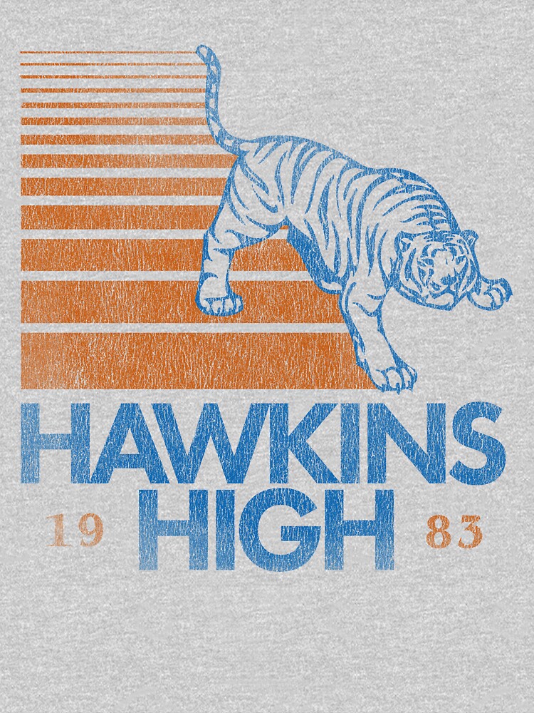 Hawkins High Stranger Things Classic T Shirt A T Shirt Of