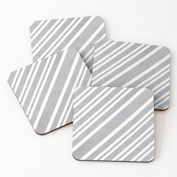 Item preview, diagonal stripes with White Gray designed and sold by Seatzy.