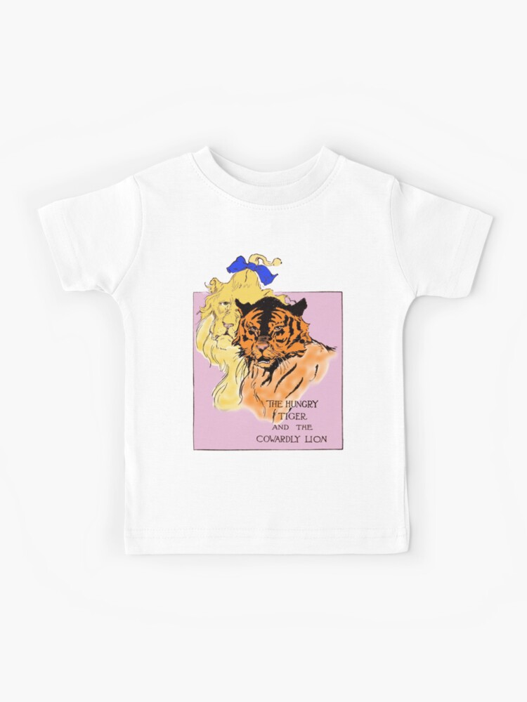 Angel Tiger Casual T-Shirt Short Sleeve for Kids