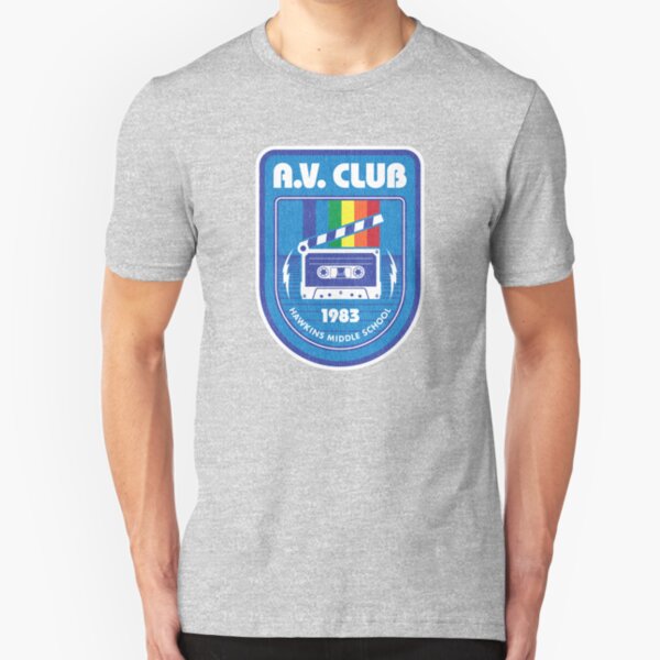 Hawkins AV Club (Stranger Things) Slim Fit T-Shirt