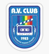 Hawkins AV Club (Stranger Things) Sticker