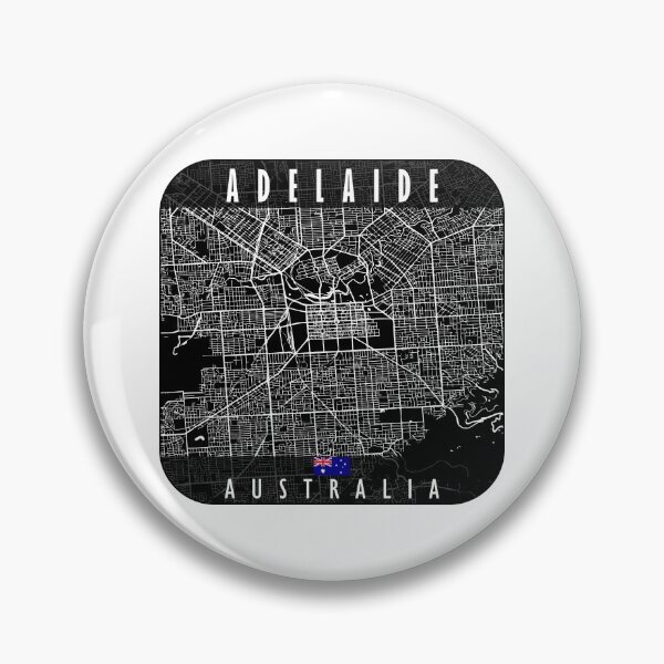 Item preview, Adelaide Map Australia designed and sold by hatimelhag.