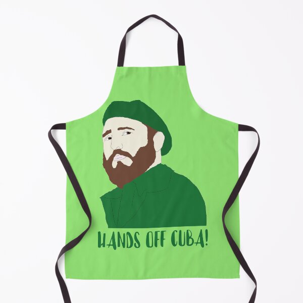 Item preview, Hands Off Cuba! Fidel Castro Print designed and sold by RevolutionInPaint.