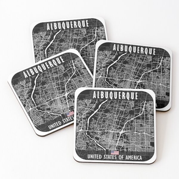 Item preview, Albuquerque Map USA designed and sold by hatimelhag.