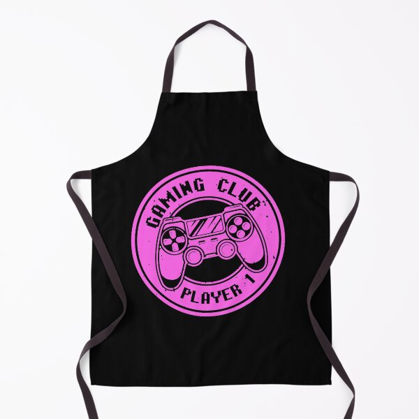 Item preview, Gaming Round Badge with Console Gamepad - Gaming Club Player 1 Pink designed and sold by WearWolfDesigns.