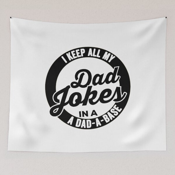 Item preview, I Keep All My Dad Jokes In A Dad A Base Dad Jokes designed and sold by Limatees.
